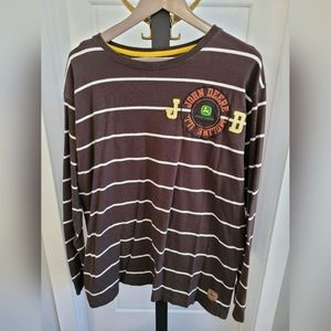 Long Sleeve Shirt , John Deere, Men's large